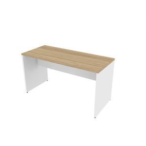 Mesa Reta Corp 25mm 160cm Bramov Móveis Branco/carvalho Mel