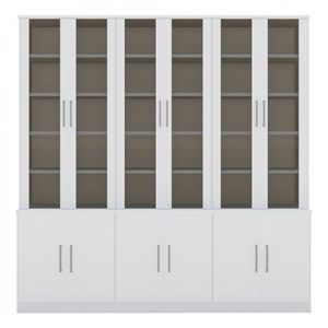 Estante de Livros 12 Portas Foscarini Branco