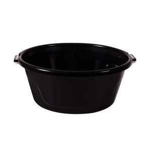 Bacia De Plástico Com Alças 14l Bac14 Astra Preto