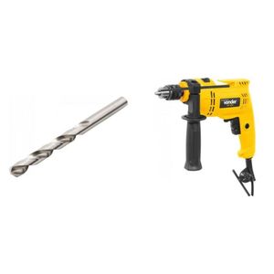 Kit Ferramentas Espresso Móveis Furadeira Impacto 3/8" 220v e Broca Aço 17 Mm 387984