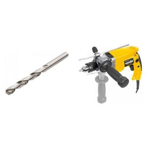 Kit Ferramentas Espresso Móveis Furadeira De Impacto 220v e Broca De Aço Rápido 22mm 388705 Amarelo