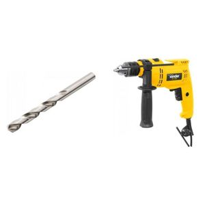 Kit Ferramentas Espresso Móveis Furadeira Impacto 1/2" 220v e Broca Aço 17 Mm 387979