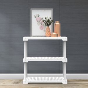 Estante Modular 3 Prateleiras Cube Eco Grifit Branco