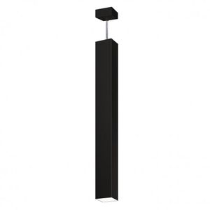 Pendente Viena Quadrado 90 Cm Conti Iluminação Preto Micro