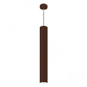 Pendente Viena Tubo 60 Cm Conti Iluminação Café