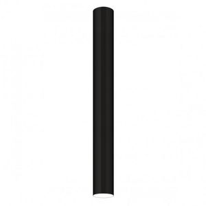 Plafon Viena Tubo 90cm Conti Iluminação Preto Micro