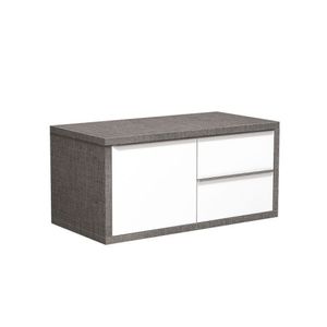 Armário De Banheiro Suspenso 80cm Pró Bumi Linho/branco