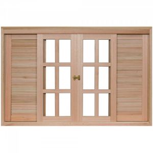 Janela 2 Caixilhos de Correr 120cmx160cm