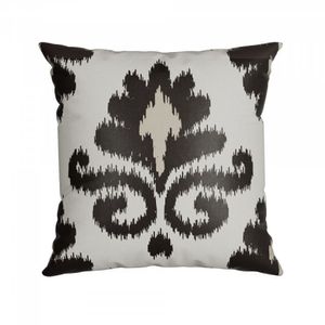 Capa para Almofada 50x50cm Silk Home Preto Branco