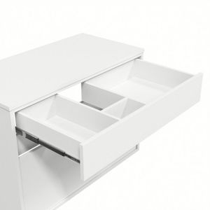Gabinete Módena 2 Gavetas Darabas Agardi Branco
