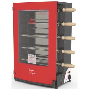 Forno Rotativo Multiplo Industrial 5 Espetos Elétrico Progás
