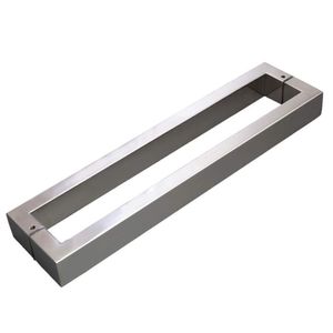 Puxador Para Porta Duplo 150Cm 2 Peças H40 Geris Inox Escovado