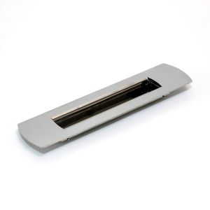 Puxador Para Porta Ou Móvel Tipo Concha 22Cm Fold Geris Inox Escovado