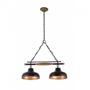 Trilho Brooklyn 2L Madelustre Preto E Cobre