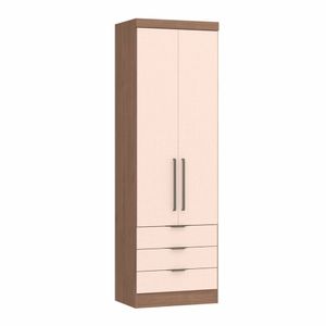 Guarda Roupa Modulado Macadâmia/Blush Line