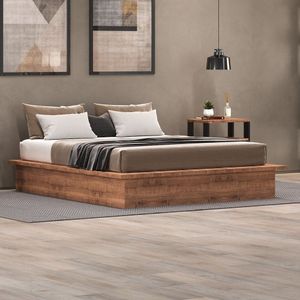 Cama Casal Ou Queen Minimalista 160X200Cm 8285 Solanum