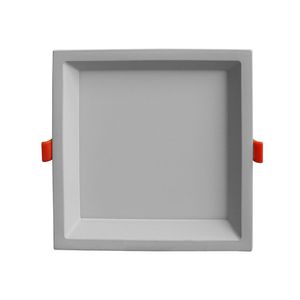 Plafon Bivolt De Embutir 4000K Low Frame Branco
