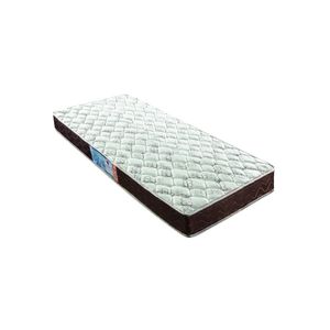 Colchão Solteiro D33 188X88X20Cm Águia Super Branco/Marrom
