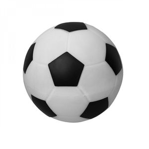 Luminária Bola De Futebol Usare Branco E Preto