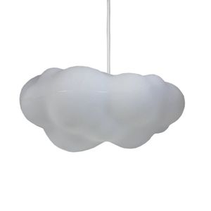 Luminária Pendente Nuvem Fluffy Usare Branco