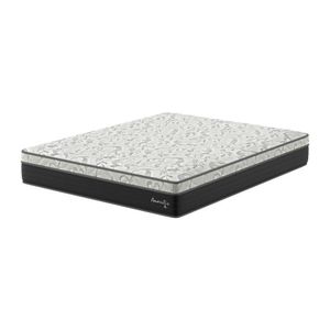 Colchão Queen D33 198X158X28Cm Amarílis Branco/Preto