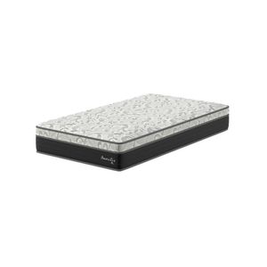 Colchão Solteirão D33 198X108X28Cm Amarílis Branco/Preto