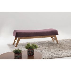 Puff 100Cm Pés Mel Horus Sofani Rosa
