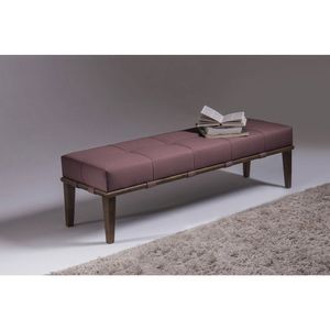 Puff 140Cm Pés Imbuia Livia Sofani Rosa