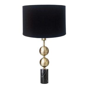 Base Para Abajur Di 10Cm 50Cm 1Xe27 40W Lumiere Bronze/Preto
