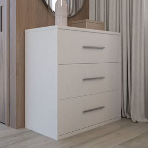 Cômoda 3 Gavetas 8812 Foscarini Branco