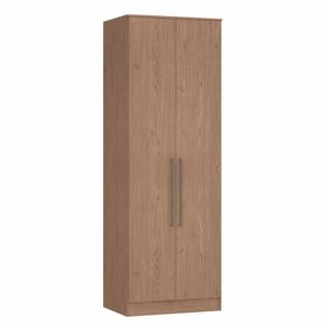 Guarda Roupa Modulado 2 Portas Requinte Móveis Castro Macadâmia