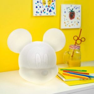 Luminária De Mesa Mickey 3d Usare Branco