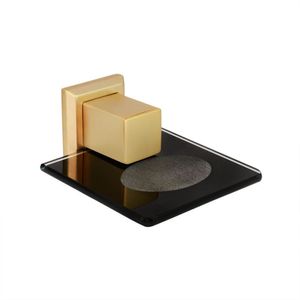 Saboneteira Inox Of8020 Ducon Metais Ouro Fosco