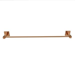 Porta Toalha De Banho 51cm Inox Square Sq12430 Ducon Metais Rosé Gold