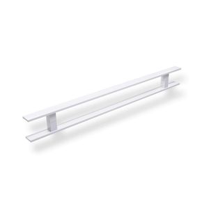 Puxador De Porta Milão 100x3,8cm Brimak Branco