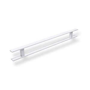 Puxador De Porta Milão 40x3,8cm Brimak Branco