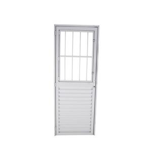 Porta Postigo Abertura Esquerda Premium 210x80cm Vidro Liso Crv Portas E Janelas