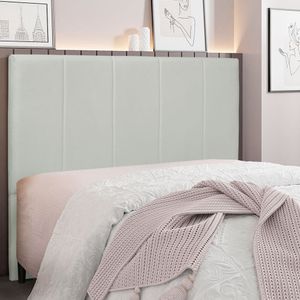 Cabeceira Queen 160cm Veludo Ravenna Spezzia Prata