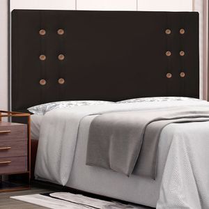 Cabeceira Queen 160cm Corano Genova Spezzia Marrom