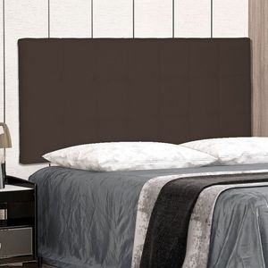 Cabeceira Suspensa Queen 160cm Suede Verona Spezzia Café