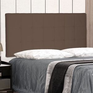 Cabeceira Suspensa King 195cm Suede Verona Spezzia Caramelo