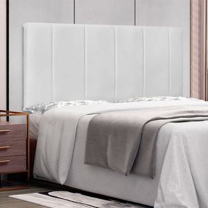 Cabeceira Suspensa Solteiro 90cm Corano Ravenna Spezzia Branco