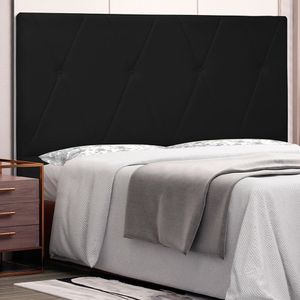 Cabeceira Queen 160cm Corano Aquilla Spezzia Preto