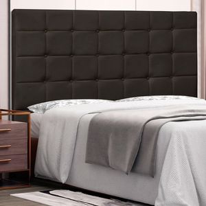 Cabeceira Verona 160cm Corano Queen Spezzia Marrom
