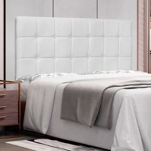Cabeceira Suspensa Queen 160cm Corano Verona Spezzia Branco
