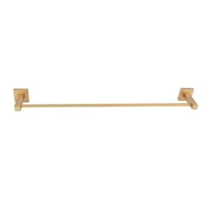 Porta Toalha De Banho 51cm Inox Square Sq12230 Ducon Metais Ouro Fosco