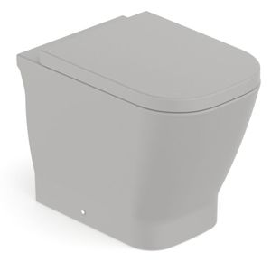 Kit Vaso Sanitário Convencional Com Assento Termofixo Queda Amortecida Gap Roca Stone