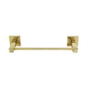 Porta Toalha De Rosto 24cm Inox Square Gold Sq12140 Ducon Metais Gold
