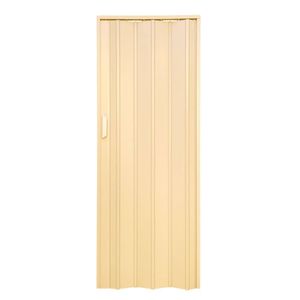 Porta Sanfonada De Pvc 210x115cm Bariri Creme