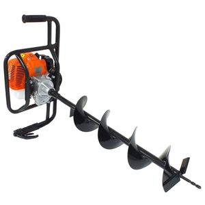 Perfurador De Solo 2T 52Cc 2,5Hp Com Broca 80X15Cm Vps520-S Vulcan Trent
